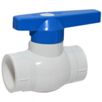 RPVC Ball Valve ABS Handle Blue