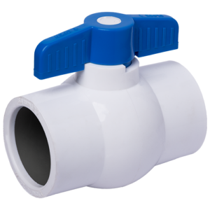 Solid Ball Valve White