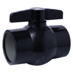 Solid Ball Valve Black